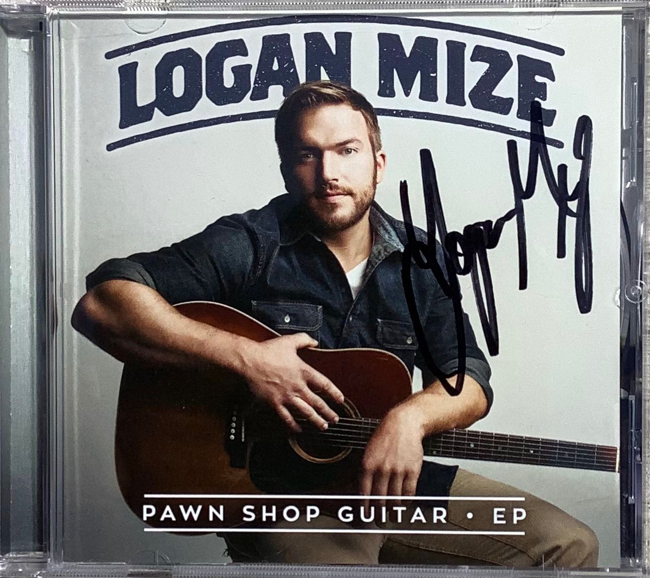 Autographed Pawn Shop Guitar EP